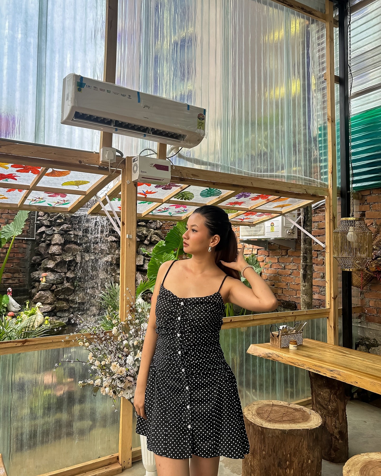 Sora Polka Dot Dress