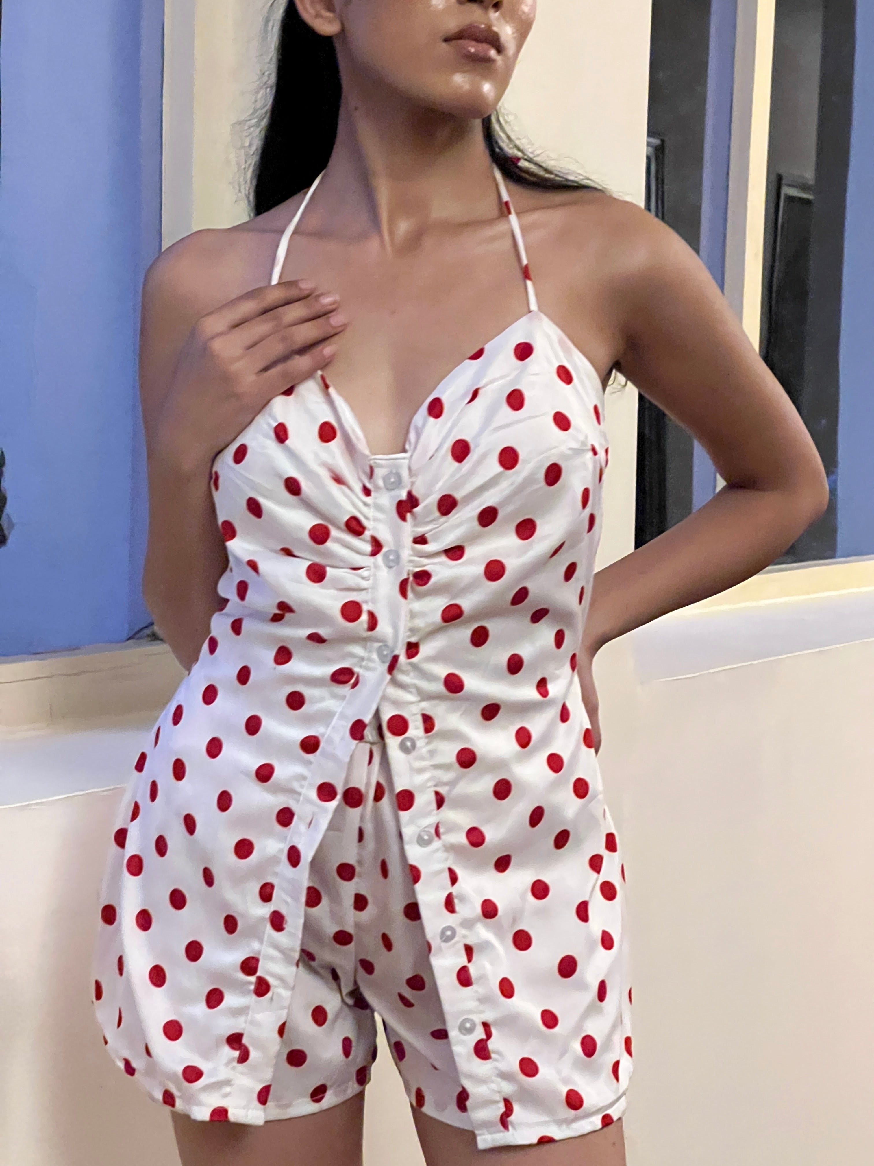 Alisha Polkadot Co-ord Set