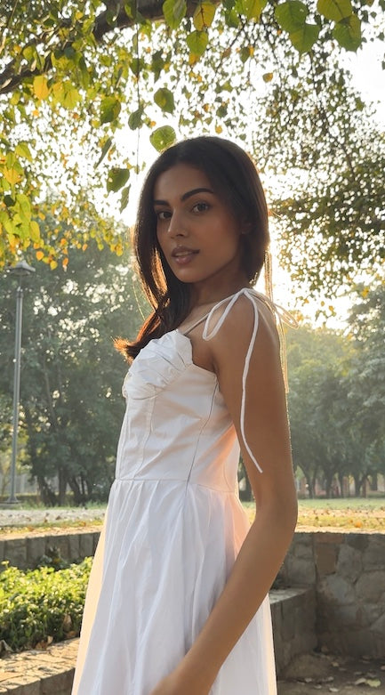 Cyra Snow-White Cami Long Dress