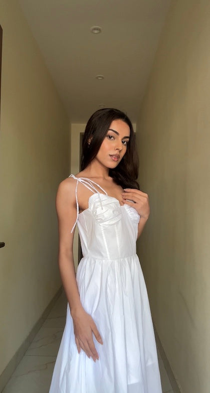 Cyra Snow-White Cami Long Dress