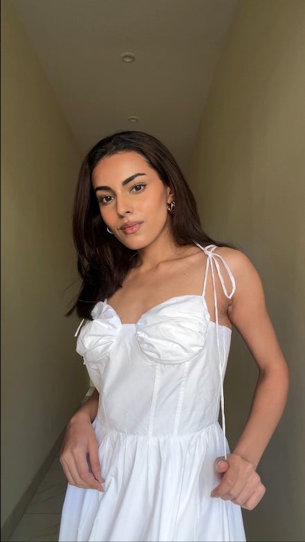 Cyra Snow-White Cami Long Dress