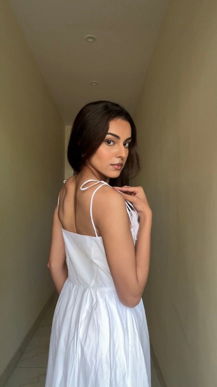 Cyra Snow-White Cami Long Dress